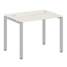 Metal System Стол письменный на П-образном м/к БП.СП-1 Дуб Наварра/Металл Серый 1000*720*750