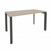 Onix Стол рабочий на П-образном м/к O.MP-SP-3.7 Дуб Аттик/Металл Антрацит 1380*720*750