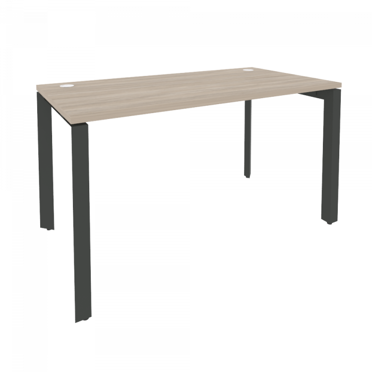 Onix Стол рабочий на П-образном м/к O.MP-SP-3.7 Дуб Аттик/Металл Антрацит 1380*720*750