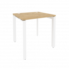 Onix Стол рабочий на П-образном м/к O.MP-SP-0.7 Тиквуд Светлый/Металл Белый 780*720*750