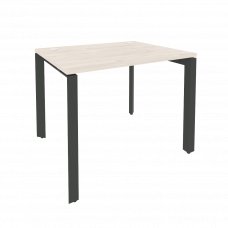 Onix Стол рабочий на П-образном м/к O.MP-SP-1.8 Денвер Светлый/Металл Антрацит 980*800*750