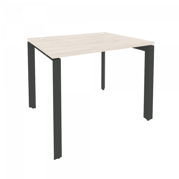 Onix Стол рабочий на П-образном м/к O.MP-SP-1.8 Денвер Светлый/Металл Антрацит 980*800*750