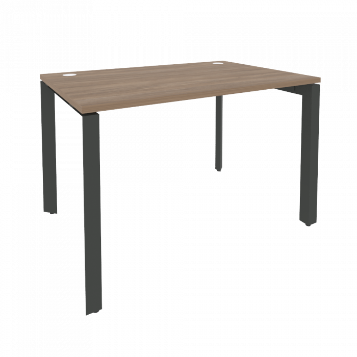 Onix Стол рабочий на П-образном м/к O.MP-SP-2.8 Дуб Аризона/Металл Антрацит 1180*800*750