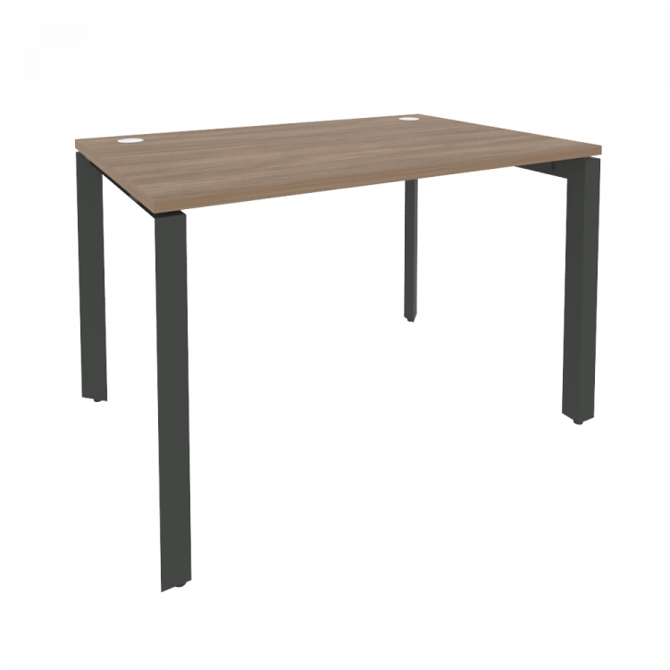 Onix Стол рабочий на П-образном м/к O.MP-SP-2.8 Дуб Аризона/Металл Антрацит 1180*800*750