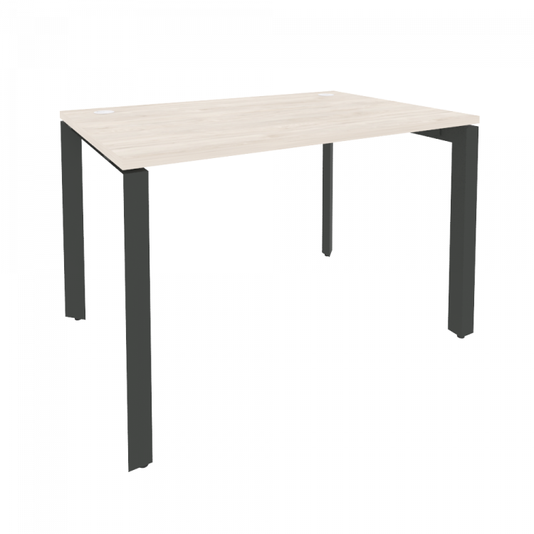 Onix Стол рабочий на П-образном м/к O.MP-SP-2.8 Денвер Светлый/Металл Антрацит 1180*800*750