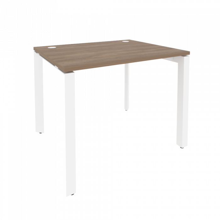 Onix Стол рабочий на П-образном м/к O.MP-SP-1.8 Дуб Аризона/Металл Белый 980*800*750