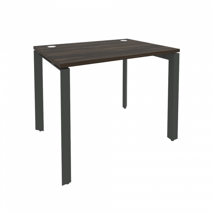 Оникс Стол рабочий на П-образном м/к O.MP-SP-1.7 Дуб Мали/Металл Антрацит 980*720*750