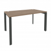 Onix Стол рабочий на П-образном м/к O.MP-SP-3.8 Дуб Аризона/Металл Антрацит 1380*800*750 Onix Стол рабочий на П-образном м/к O.MP-SP-3.8 Дуб Аризона/Металл Антрацит 1380*800*750