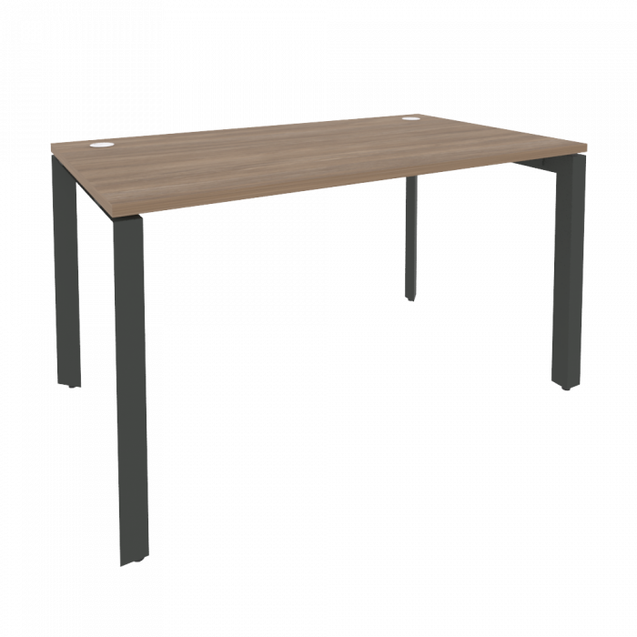 Onix Стол рабочий на П-образном м/к O.MP-SP-3.8 Дуб Аризона/Металл Антрацит 1380*800*750