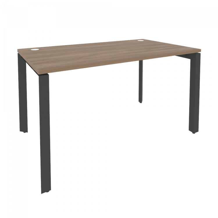 Onix Стол рабочий на П-образном м/к O.MP-SP-3.8 Дуб Аризона/Металл Антрацит 1380*800*750