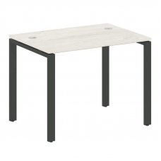 Metal System Стол письменный на П-образном м/к БП.СП-1 Дуб Наварра/Металл Антрацит 1000*720*750