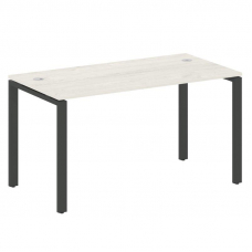 Metal System Стол письменный на П-образном м/к БП.СП-3 Дуб Наварра/Металл Антрацит 1400*720*750