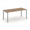 Style Project Direct Стол письменный SN-6P.SR-025.M Дуб Табак/Металл Серый/Заглушка Металл Серый 178