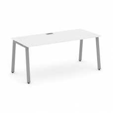 Style Project Direct Стол письменный SN-6A.SR-014.M Белый/Металл Серый/Заглушка Металл Серый 1580*70