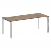 Onix Direct Lux Стол руководителя П-обр. м/к M-O.MP-SRR-6.8 Дуб Аризона/Нержавеющая Сталь/Хром 1980* Onix Direct Lux Стол руководителя П-обр. м/к M-O.MP-SRR-6.8 Дуб Аризона/Нержавеющая Сталь/Хром 1980*