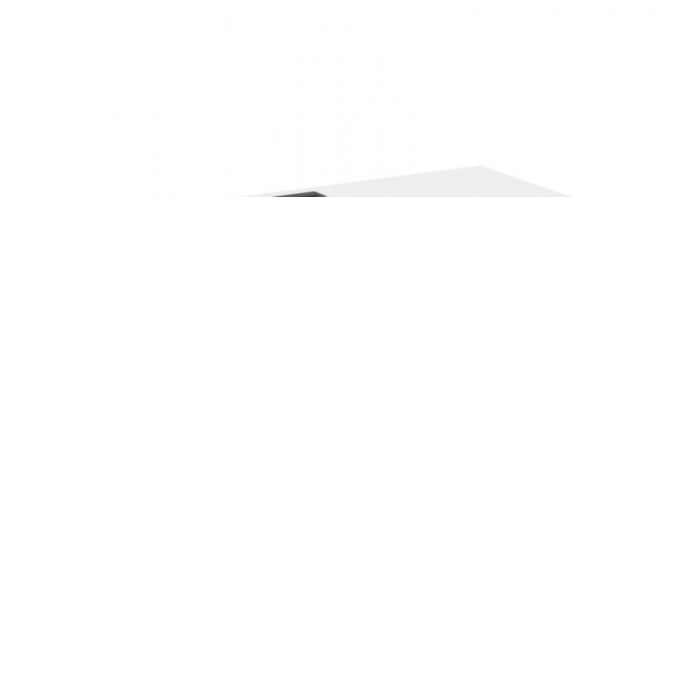 Rift Direct Стол руководителя RF.SR-023 Белый Бриллиант/Металл Антрацит 1380*800*750