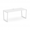 Style Project Direct Стол письменный SN-6T2.SR-016.M Белый/Металл Белый/Заглушка Металл Белый 1980*7