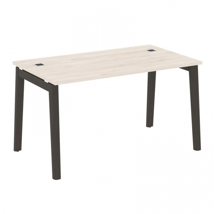 Onix Wood Direct Стол руководителя OW.SRR-3.8 Денвер Светлый/Дуб Темный/Металл Антрацит 1380*800*750