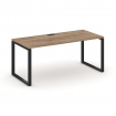 Style Project Direct Стол письменный SN-6O.SR-025.M Дуб Табак/Металл Черный/Заглушка Металл Черный 1