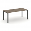 Style Project Direct Стол письменный SN-6P.SR-025.M Вяз Благородный/Металл Антрацит/Заглушка Металл