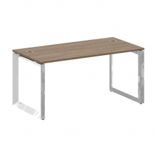 Onix Direct Lux Стол руководителя О-обр. м/к M-O.MO-SRR-4.8 Дуб Аризона/Нержавеющая Сталь/Хром 1580*
