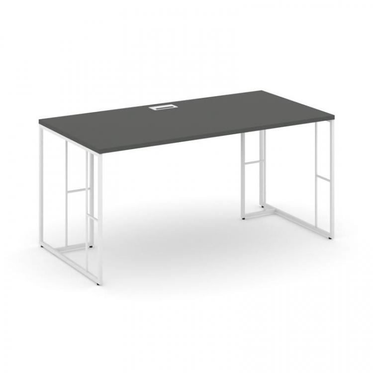 Rift Direct Стол руководителя RF.SR-025 Антрацит/Металл Белый 1780*800*750