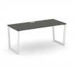 Style Project Direct Стол письменный SN-6T2.SR-016.M Антрацит/Металл Белый/Заглушка Металл Белы 1980