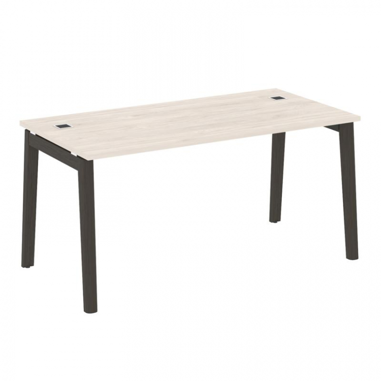 Onix Wood Direct Стол руководителя OW.SRR-4.8 Денвер Светлый/Дуб Темный/Металл Антрацит 1580*800*750