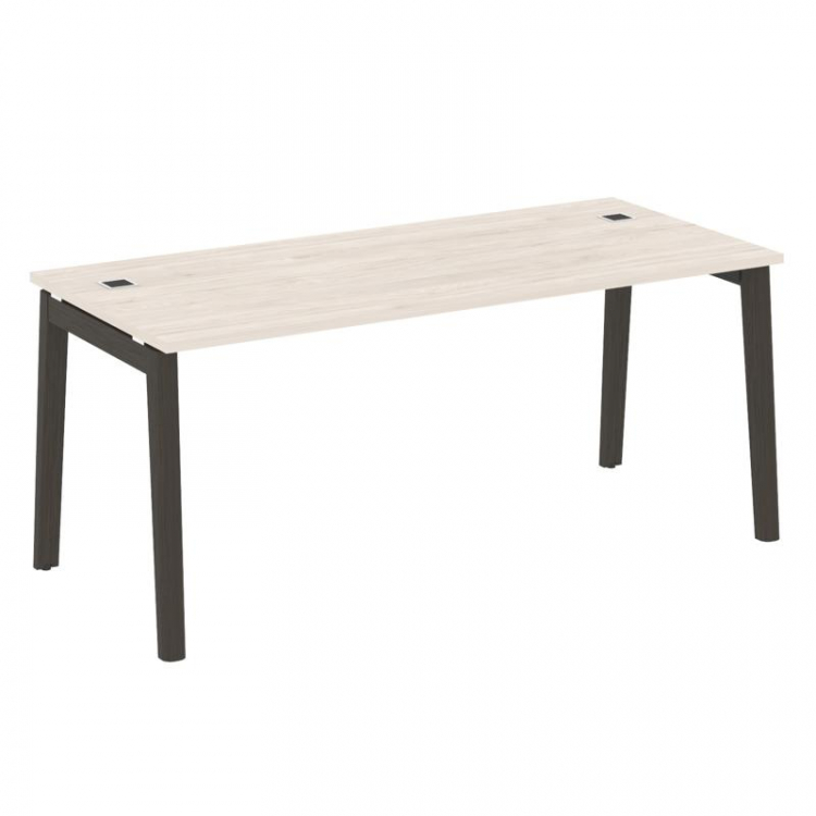 Onix Wood Direct Стол руководителя OW.SRR-5.8 Денвер Светлый/Дуб Темный/Металл Антрацит 1780*800*750