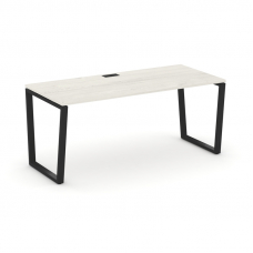 Style Project Direct Стол письменный SN-6T2.SR-014.M Дуб Наварра/Металл Черный/Заглушка Металл Черны