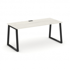 Style Project Direct Стол письменный SN-6T1.SR-024.M Дуб Наварра/Металл Черный/Заглушка Металл Черны