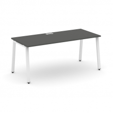 Style Project Direct Стол письменный SN-6A.SR-016.M Антрацит/Металл Белый/Заглушка Металл Белы 1980*