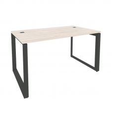 Onix Direct Стол рабочий руководителя на О-образном м/к O.MO-SRR-3.8 Денвер Светлый/Металл Антрацит