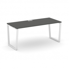 Style Project Direct Стол письменный SN-6T2.SR-023.M Антрацит/Металл Белый/Заглушка Металл Белы 1380