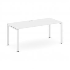 Style Project Direct Стол письменный SN-6P.SR-026.M Белый/Металл Белый/Заглушка Металл Белый 1980*80