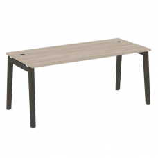 Onix Wood Direct Стол руководителя OW.SRR-5.8 Дуб Аттик/Дуб Темный/Металл Антрацит 1780*800*750