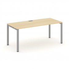 Style Project Direct Стол письменный SN-6P.SR-015.M Акация Лорка/Металл Серый/Заглушка Металл Серый