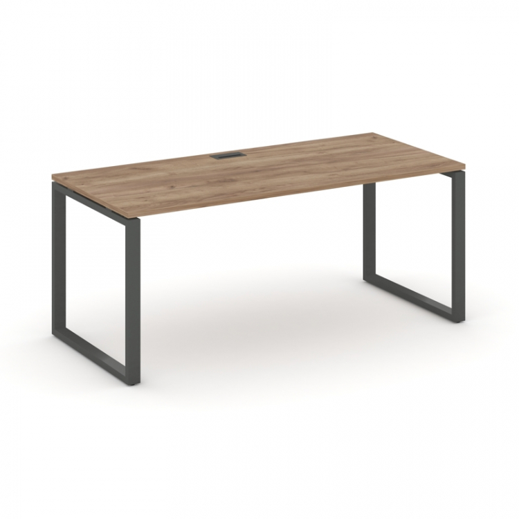 Style Project Direct Стол письменный SN-6O.SR-025.M Дуб Табак/Металл Антрацит/Заглушка Металл Антрац