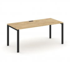 Style Project Direct Стол письменный SN-6P.SR-024.M Тиквуд Светлый/Металл Черный/Заглушка Металл Чер