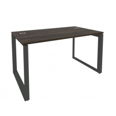 Onix Direct Стол рабочий руководителя на О-образном м/к O.MO-SRR-3.8 Дуб Мали/Металл Антрацит 1380*8