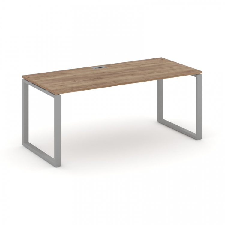 Style Project Direct Стол письменный SN-6O.SR-015.M Дуб Табак/Металл Серый/Заглушка Металл Серый 178