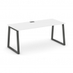 Style Project Direct Стол письменный SN-6T1.SR-023.M Белый/Металл Антрацит/Заглушка Металл Антрацит