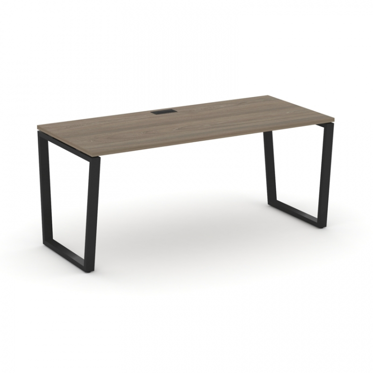 Style Project Direct Стол письменный SN-6T2.SR-016.M Вяз Благородный/Металл Черный/Заглушка Металл Ч