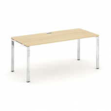 Style Project Direct Lux Стол письменный M-SN-6P.SR-024.M Акация Лорка/Нержавеющая Сталь/Хром 1580*8