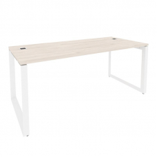 Onix Direct Стол рабочий руководителя на О-образном м/к O.MO-SRR-5.8 Денвер Светлый/Металл Белый 178
