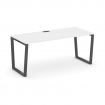 Style Project Direct Стол письменный SN-6T2.SR-015.M Белый/Металл Антрацит/Заглушка Металл Антрацит