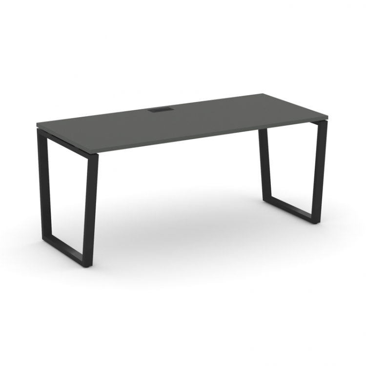 Style Project Direct Стол письменный SN-6T2.SR-016.M Антрацит/Металл Черный/Заглушка Металл Черный 1