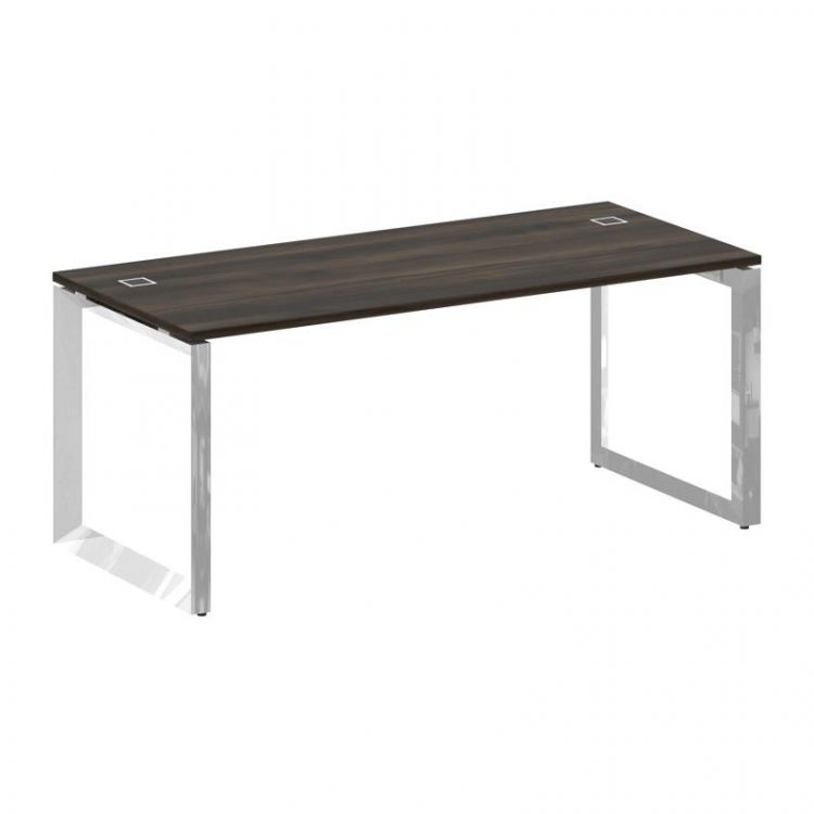 Onix Direct Lux Стол руководителя О-обр. м/к M-O.MO-SRR-5.8 Дуб Мали/Нержавеющая Сталь/Хром 1780*800