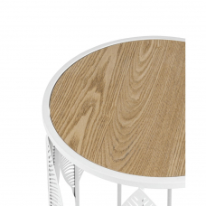 Журнальный столик Вальд белый