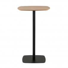 Стол барный Form 60*60 светлое дерево/черный